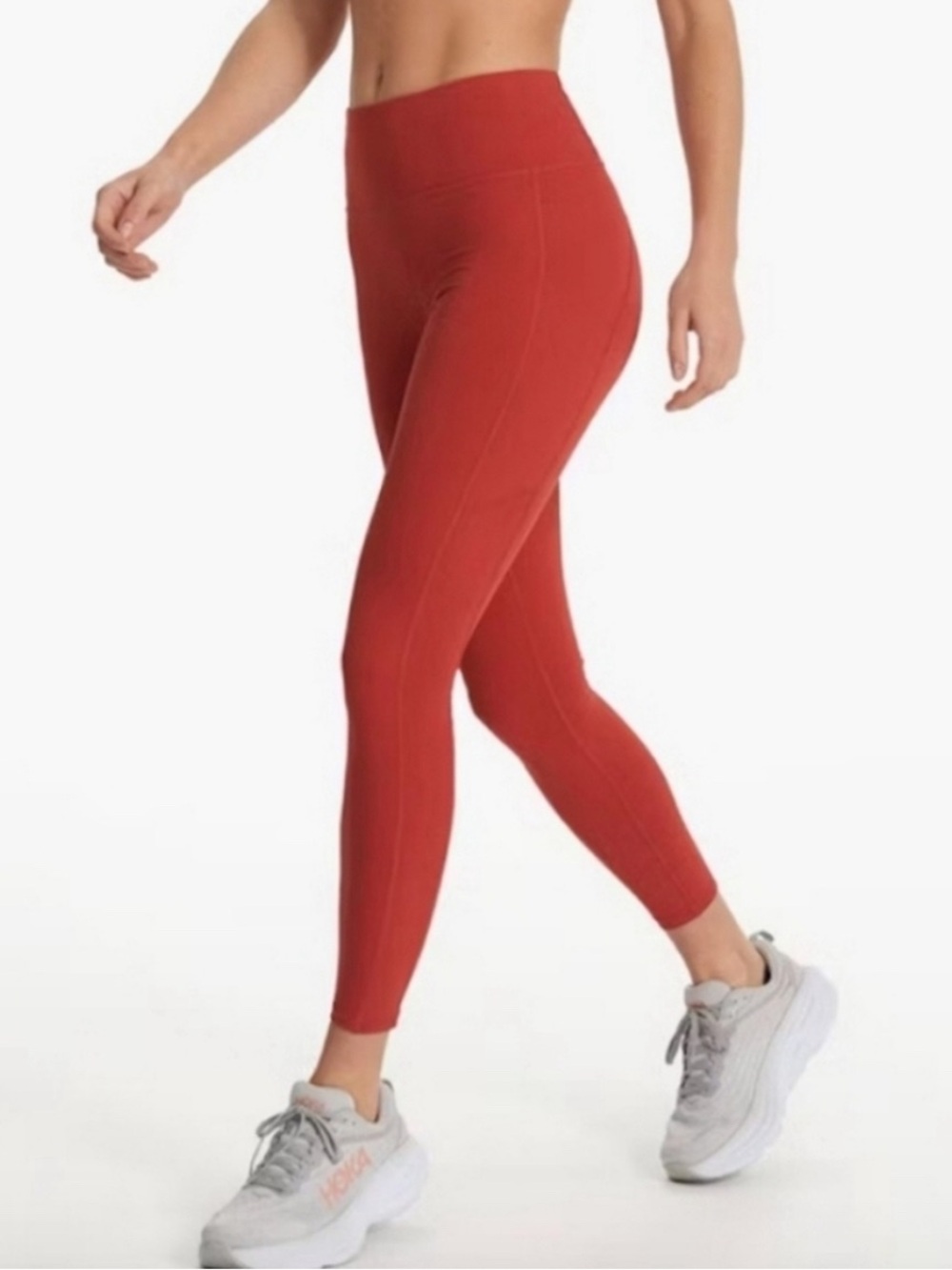 Vuori stride leggings poppy red size extra large new with tags